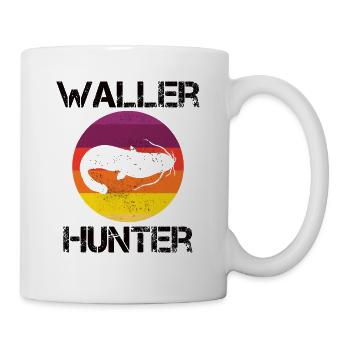 Catfish hunter fishing catfish angler fisherman gift - Mug - white - Right