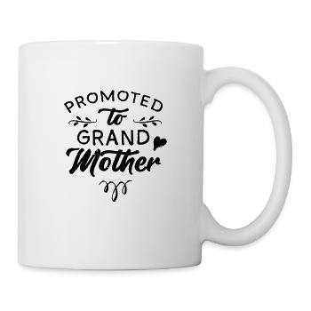 Grandmother promotes Grandma Grandma grandchildren to grandmother - Mug - white - Right