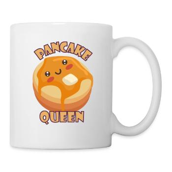 Kawaii pancake queen pancake queen breakfast - Mug - white - Right