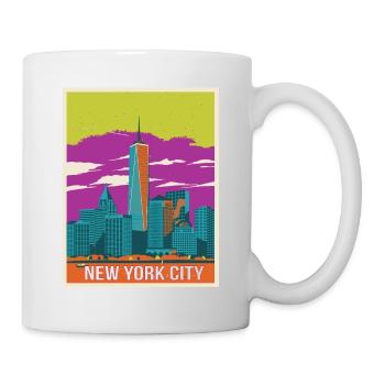New York - Mug blanc - blanc - Droite