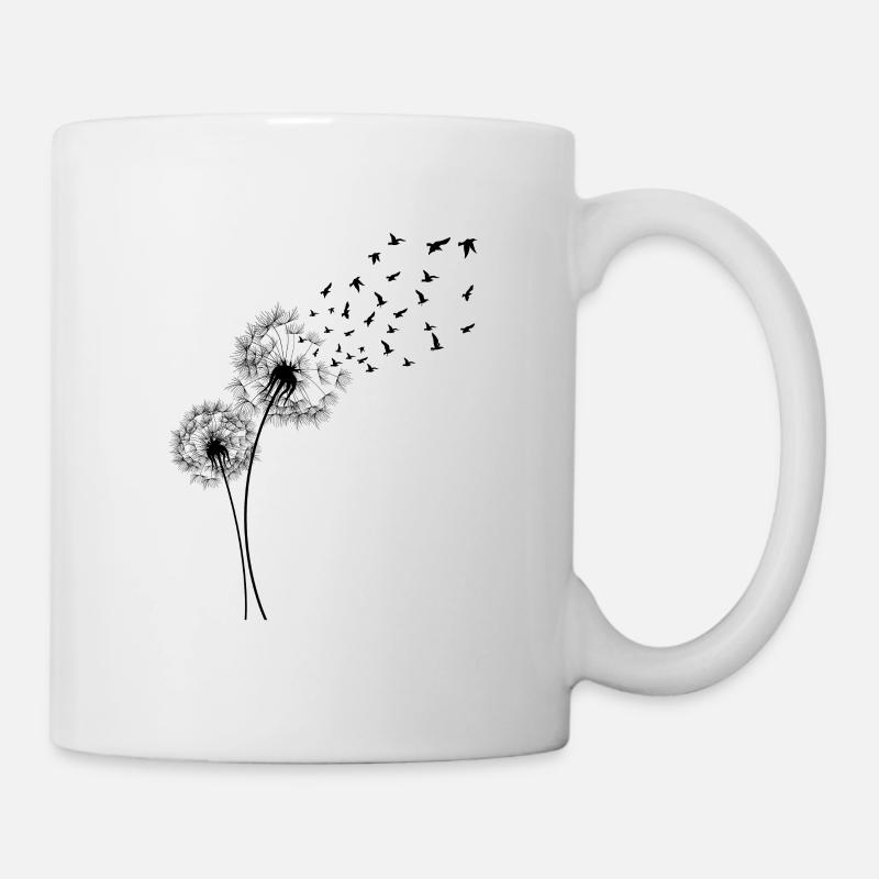 Pissenlit - Mug blanc - blanc