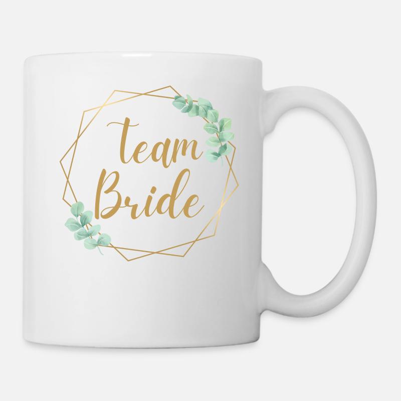Team Bride Gift Wedding JGA - Mug - white