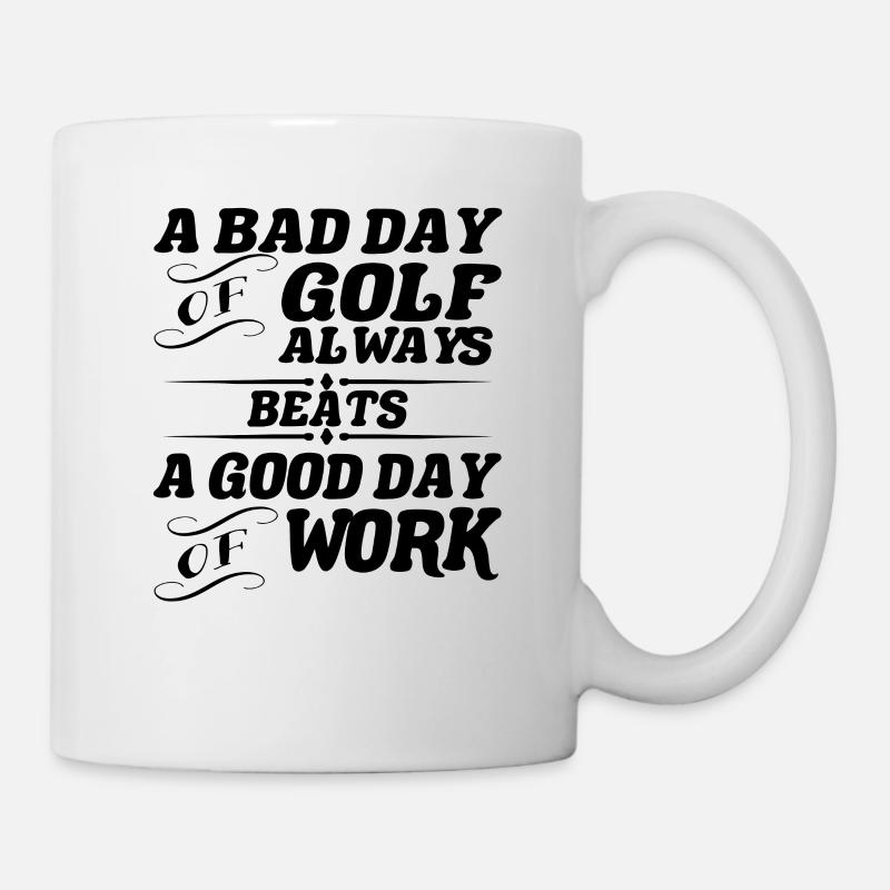 Funny golf sayings gift - Mug - white