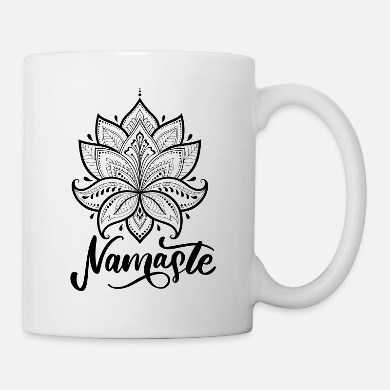 Yoga - Tasse - Weiß