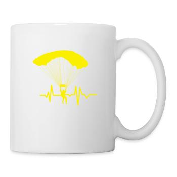 Skydiver / Extreme Sports / Paragliding / Parachute - Mug - white - Right