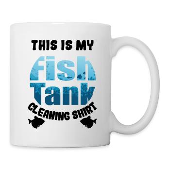 This Is My Fish Tank Cleaning Shirt Sumatra - Mug - white - Right