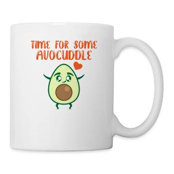 Temps Pour avocat avocat - Mug blanc - blanc - Droite