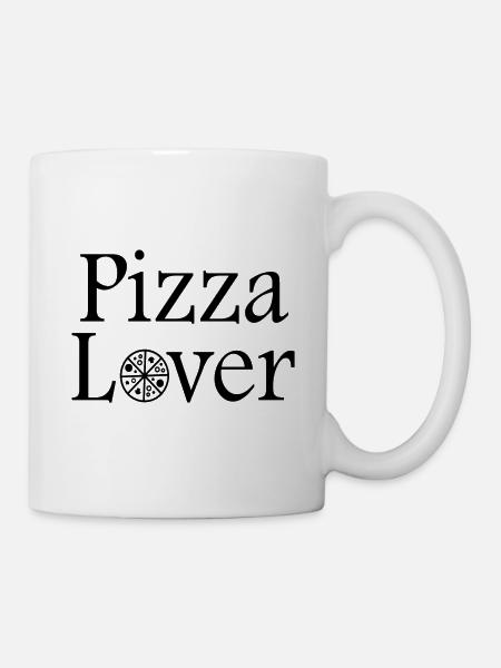 Pizza Lover - Tasse - Weiß