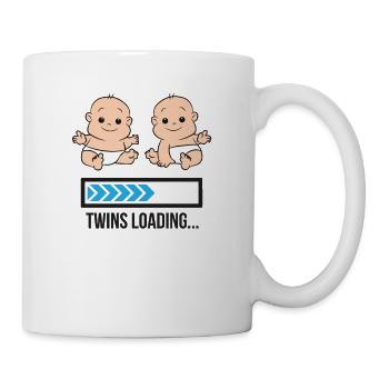 Mom Of Twin Pregnancy Twins Loading Pregnant With - Mug - white - Right