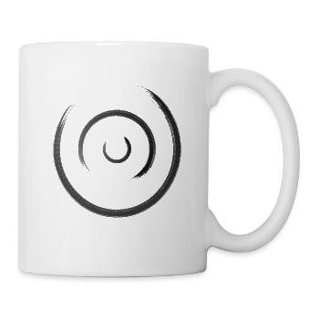 Kreise - Tasse - Weiß - Rechts