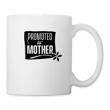 Befördert zur Mutter zukünftige Mama - Tasse - Weiß - Rechts