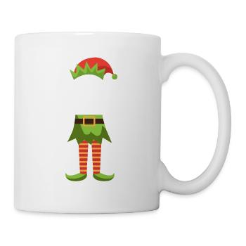 Dans The Bossy Elf Matching Family Group Christmas - Mug blanc - blanc - Droite