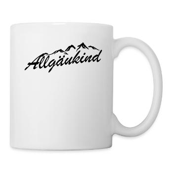Allgäu Berge Wandern Apres Ski Bayern Tirol Allgäu - Tasse - Weiß - Rechts