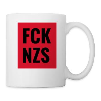 T-shirt FCK NZS - Mug blanc - blanc - Droite