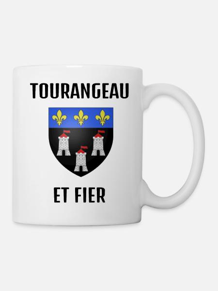TOURANGEAU ET FIER - Mug blanc - blanc