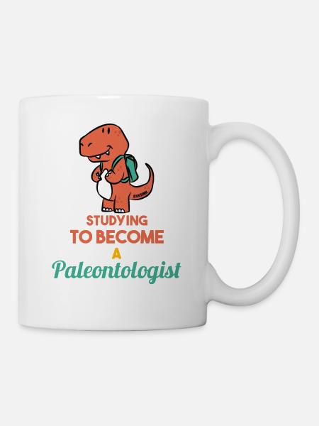 paléontologie - Mug blanc - blanc