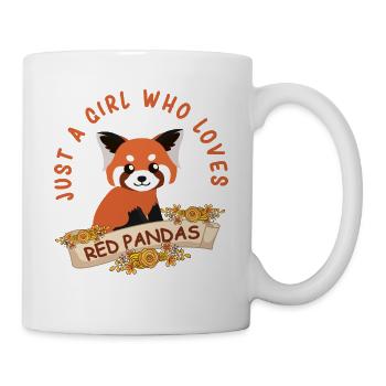 Roter Panda - Tasse - Weiß - Rechts