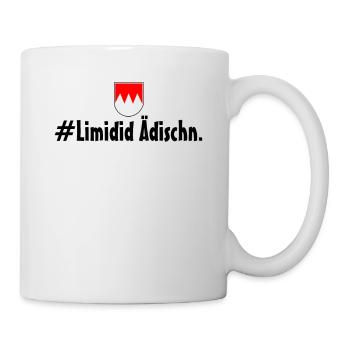 Limidid Ädischn Franke Fränkisch Franken Wappen Lu - Tasse - Weiß - Rechts