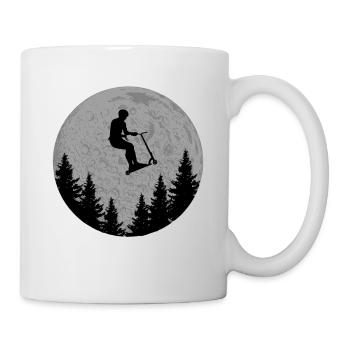Scooter - Tasse - Weiß - Rechts