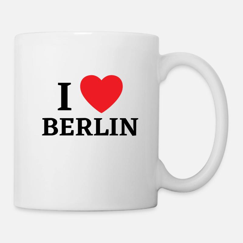 I love Berlin - Mug - white