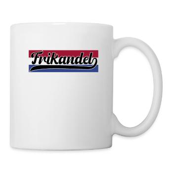 Frikandel avec drapeau holland - Mug blanc - blanc - Droite