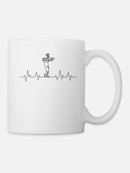père et fille - Mug blanc - blanc