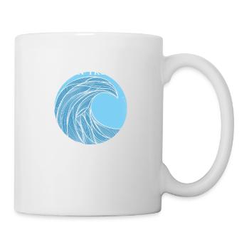 Was wir wissen, ist ein Tropfen. - Tasse - Weiß - Rechts