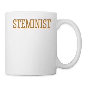 Les femmes stéministes dans l'ingénierie des sciences de la tige Fun Gi - Mug blanc - blanc - Droite