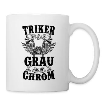Triker - Tasse - Weiß - Rechts