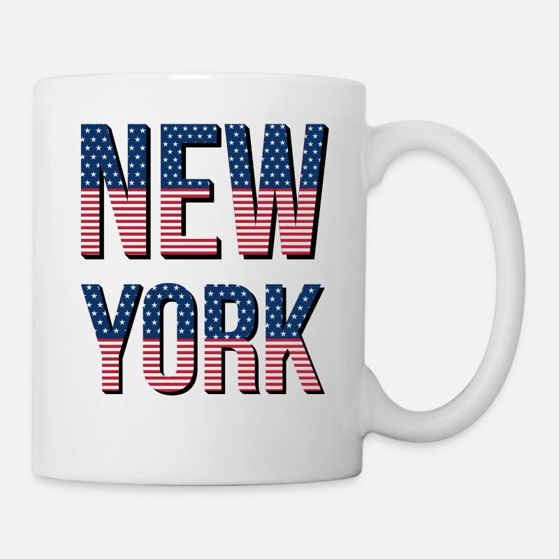 new York - Mug - white