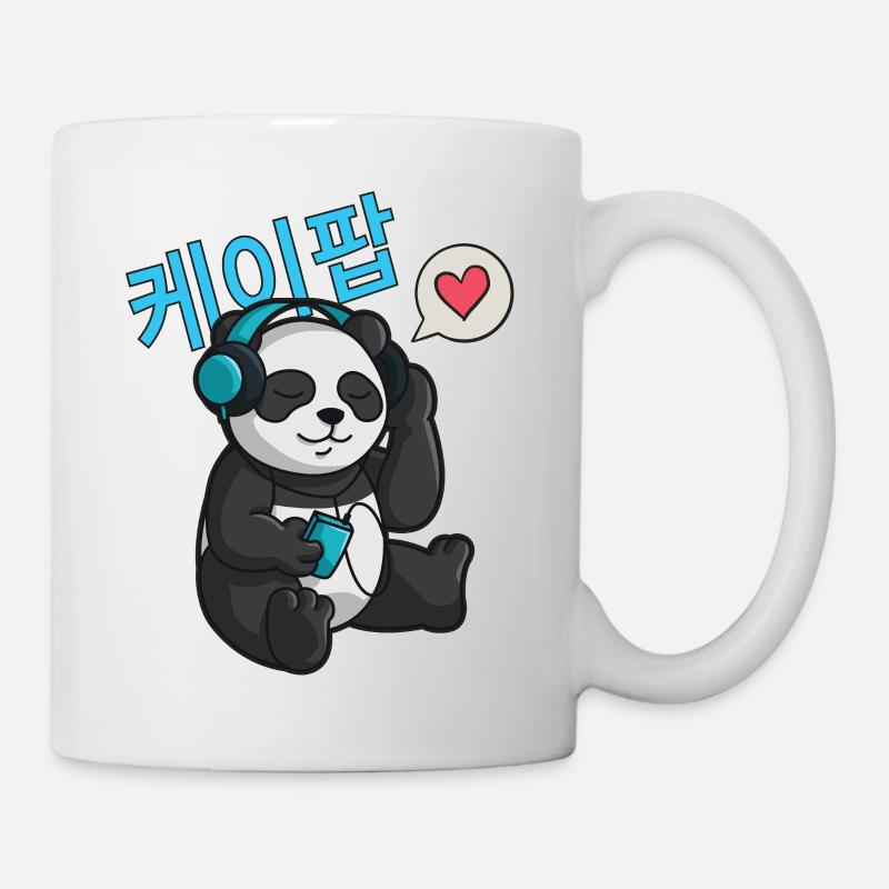 K-Pop & Chill Korean characters Korean - Mug - white