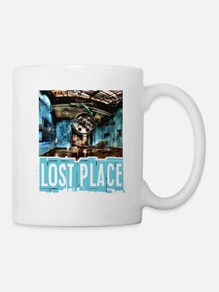 Lost Places Cadeau Urban Exploration Urbex - Mug blanc - blanc