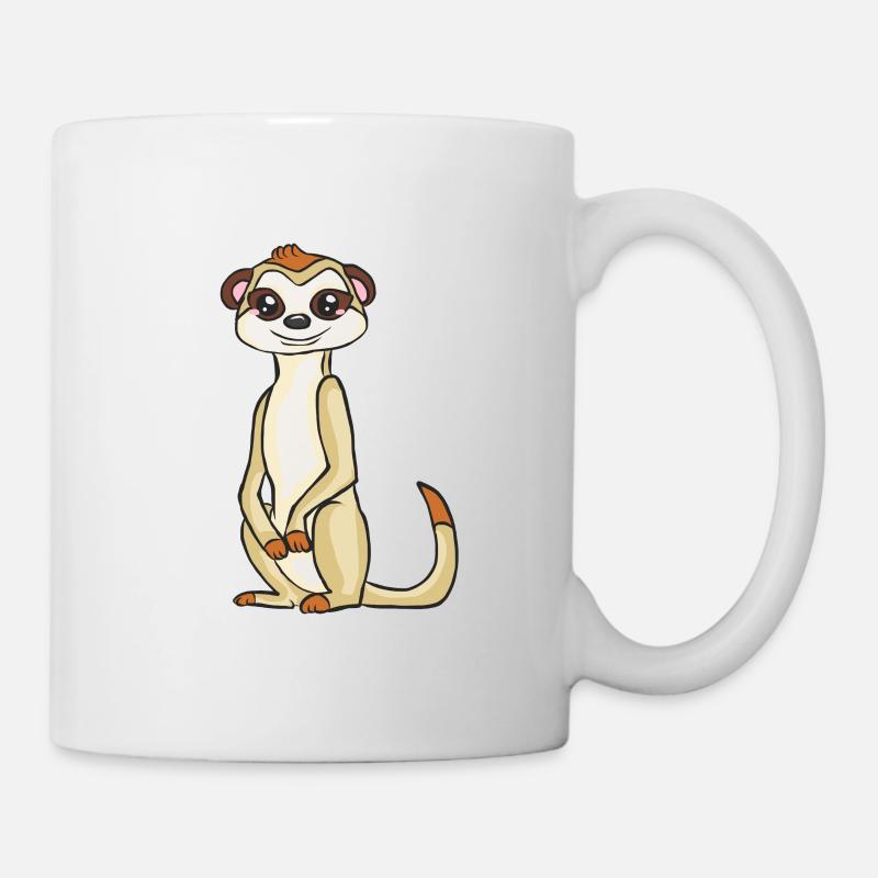 meerkat - Mug - white