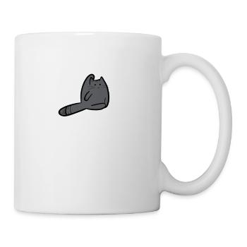Cat Hintern Katzen-Inhaber Geschenk - Tasse - Weiß - Rechts