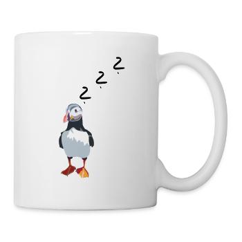 Penguin Question Mark - Tasse - Weiß - Rechts