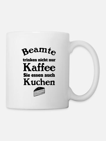 Beamte Anwärter Lehramt Polizei Geschenkidee - Tasse - Weiß