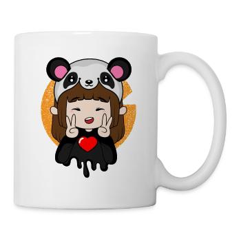 Juste une fille qui aime le cadeau de manga japonais Anime - Mug blanc - blanc - Droite