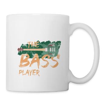 Bassiste bassiste bassiste EADG - Mug blanc - blanc - Droite