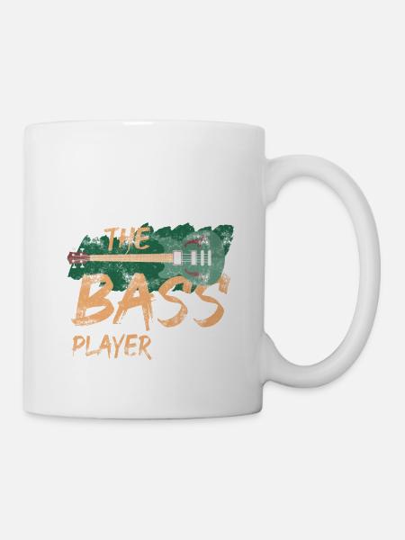 Bassiste bassiste bassiste EADG - Mug blanc - blanc