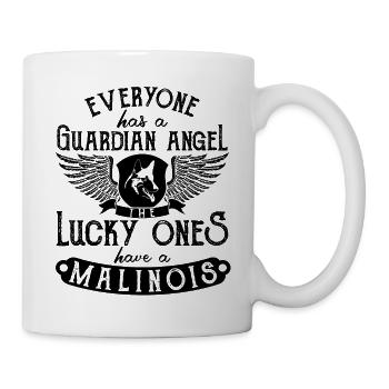 Belgian Malinois Sheepdog gift idea - Mug - white - Right