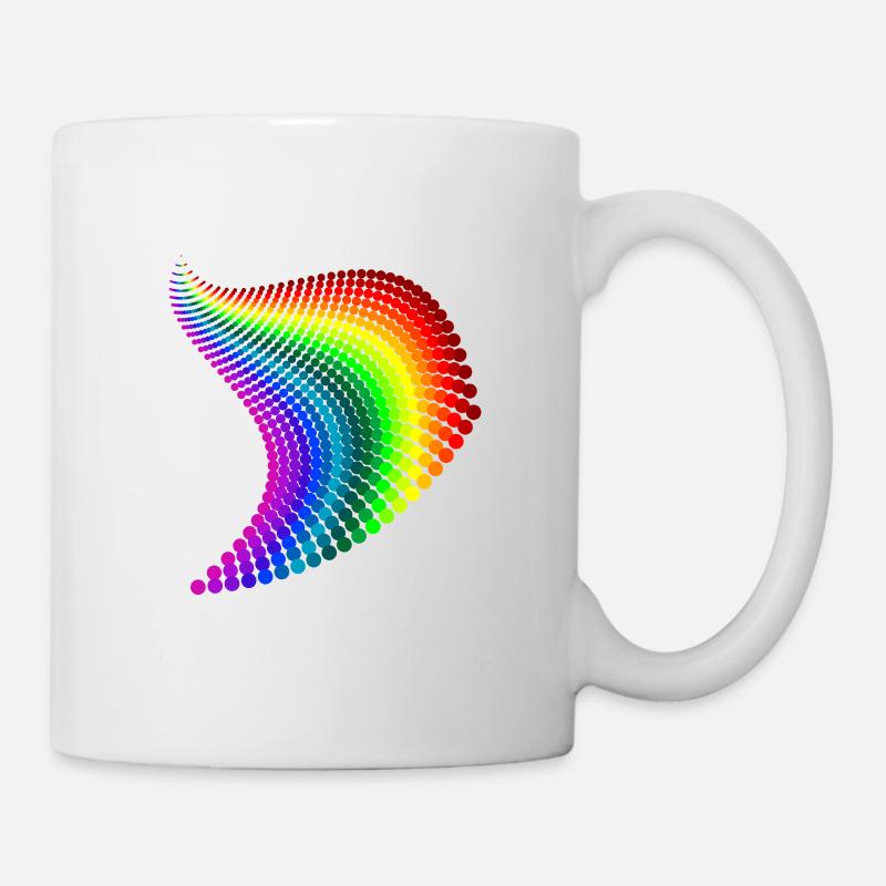rainbow - Mug - white