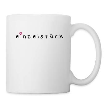 Einzelstück Geschenk - Tasse - Weiß - Rechts