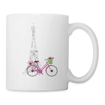 Paris Eiffel Tower France - Mug - white - Right