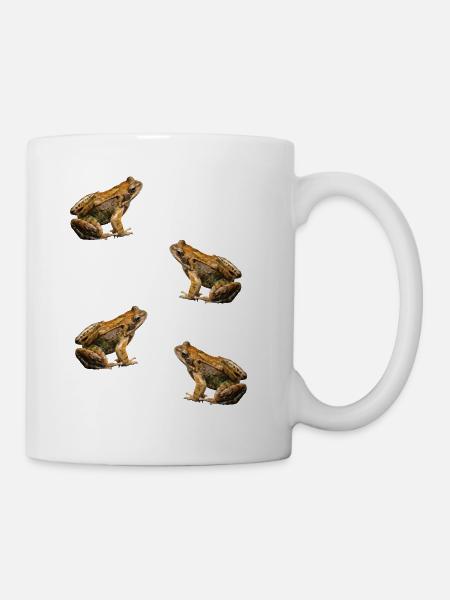 Kröte - Tasse - Weiß