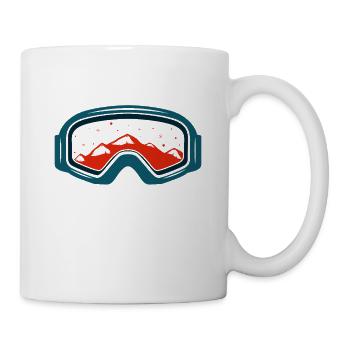 Ski goggles - Mug - white - Right