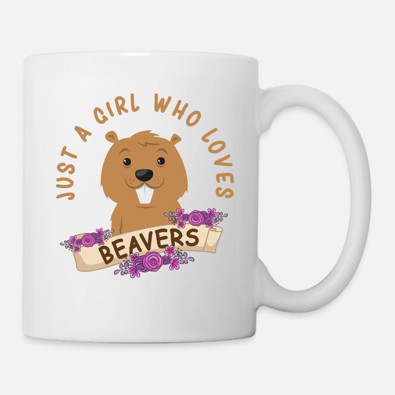 Biber - Tasse - Weiß