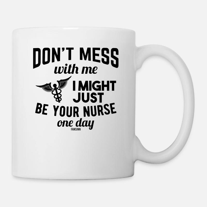 Cadeau de médecine infirmière - Mug blanc - blanc