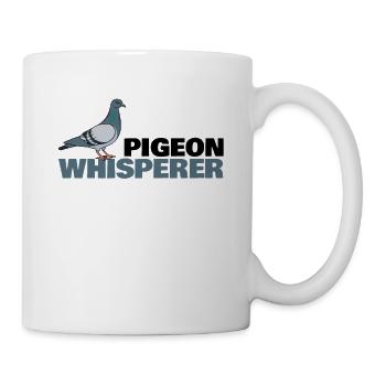 Pigeons Whisperer Pigeon Carrier Pigeon Retro Gift - Mug - white - Right