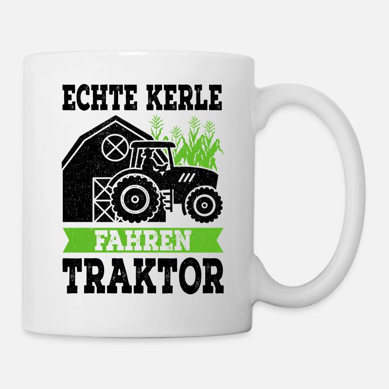 Traktor - Tasse - Weiß