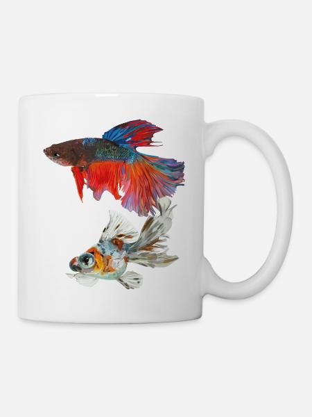 Fische - Tasse - Weiß